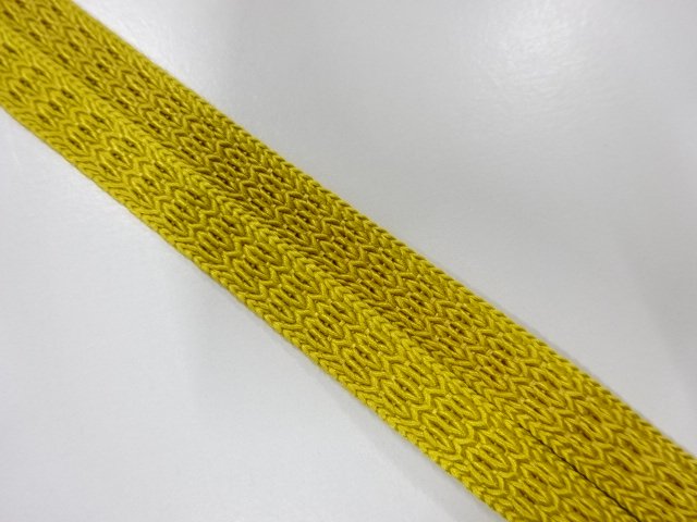  未使用品　正絹　帯留め用　手組三分紐